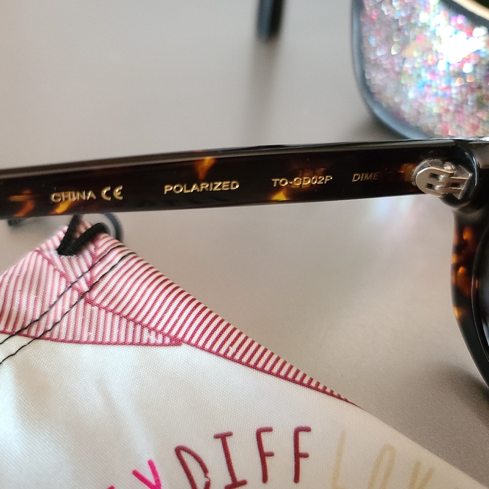 Diff Eyewear Mirror Tortoise Shell Sunglasses - image 5